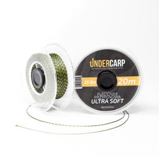 Undercarp - Plecionka przyponowa 20 m/25 lbs ULTRA SOFT – zielona