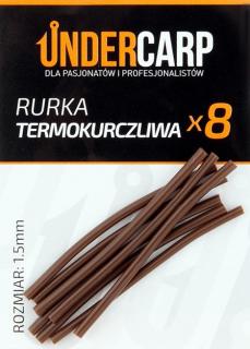 Undercarp - Rurka termokurczliwa brązowa 1 mm