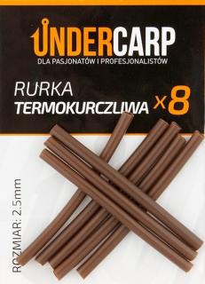 Undercarp - Rurka termokurczliwa brązowa 2,5 mm