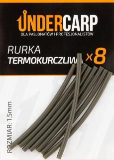 Undercarp - Rurka termokurczliwa zielona 1,5 mm