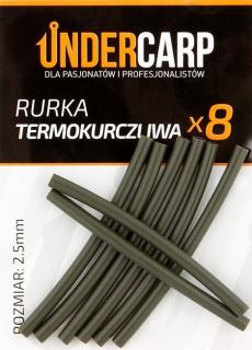 Undercarp - Rurka termokurczliwa zielona 2 mm