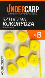 Undercarp - Sztuczna kukurydza pływająca żółta