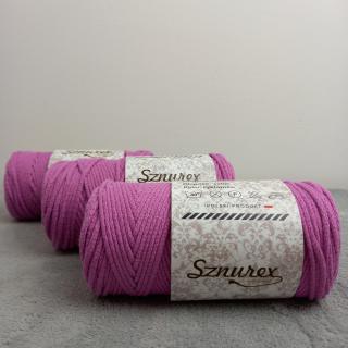 Sznurek bawełniany 3mm- 100mb- CYKLAMEN