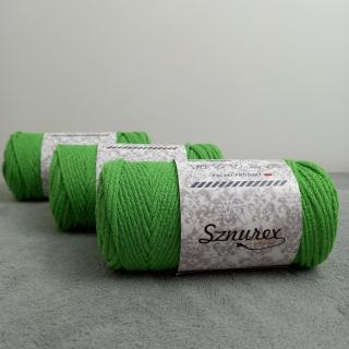 Sznurek bawełniany 3mm- 100mb- LIMONKA