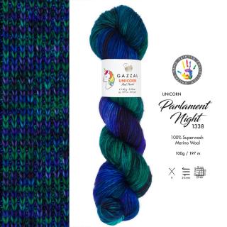 Wełna 100 % Merino Superwash UNICORN- 1338