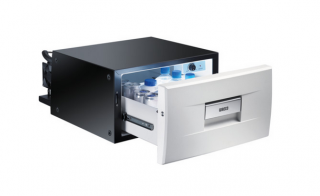 Weaco CoolMatic CD 30 lodówka szufladowa do zabudowy  biała - w schowkach wewnętrznych i zewnętrznych  - nr kat. 7803087B