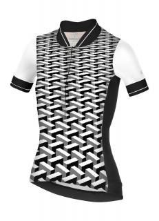 Damska koszulka rowerowa zeroRH+ Preppy W WHITE - XL
