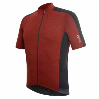 Koszulka rowerowa zeroRH+ Hunt red - L