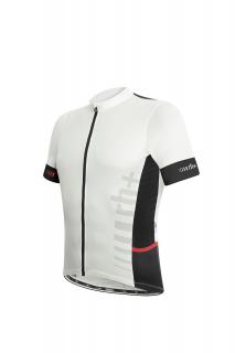 Koszulka rowerowa zeroRH+ Logo EVO white-black - L