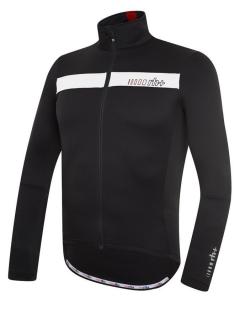 Koszulka rowerowa zeroRH+ Logo Thermo black-white-red - M