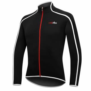 Koszulka rowerowa zeroRH+ Prime LS FZ BLACK-WHITE - XXL