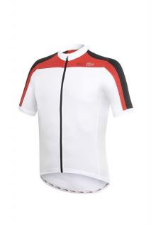 Koszulka rowerowa zeroRH+ Space white-black-red - L