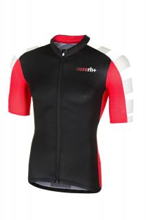 Koszulka rowerowa zeroRH+ Stratos red-black-white - L