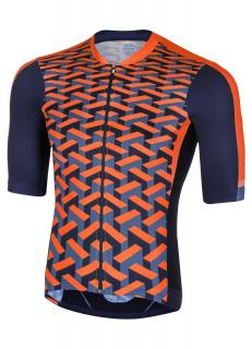 Koszulka rowerowa zeroRH+ Vertigo orange - M