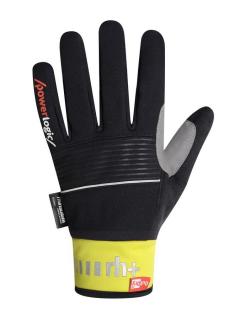 Rękawiczki rowerowe zeroRH+ Nordic Outdry black # yellow fluo - M