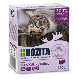 Bozita 370g INDYK w galarecie dla kotów TURKEY
