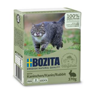 Bozita KRÓLIK 370g w sosie dla kota RABBIT