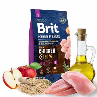 Brit Premium By Nature Adult Small 8kg Chicken S