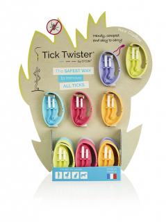 Kleszczołapki CLIPBOX Tick Twister  do usuwania kleszczy