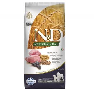 ND Ancestral grain Lamb 12kg Blueberry Medium Maxi Adult