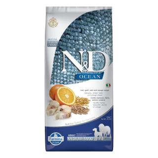 ND codfish Spelt oat Ocean 12kg Medium Maxi Adult