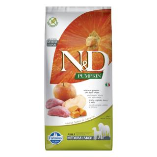 ND Pumpkin Boar Apple 12kg Medium Maxi ADULT Dynia Natural Delicious ND