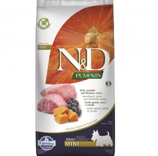 ND PUMPKIN Mini ADULT Lamb 7kg Blueberry Dynia Natural Delicious ND
