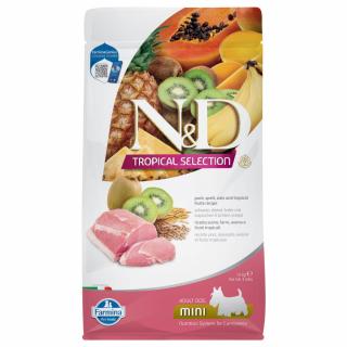 ND Tropical Selection Pork 1,5kg Spelt Oats Mini Adult Wieprzowina Farmina