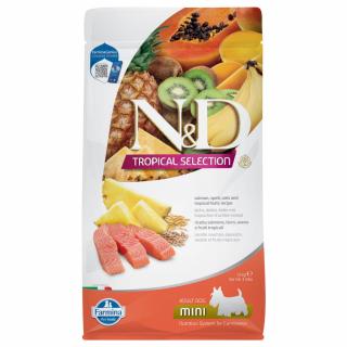 ND Tropical Selection Salmon 1,5kg Spelt Oats Mini Adult Łosoś Farmina