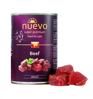 NUEVO Cat Beef 400g Adult karma w puszce dla kota wołowina