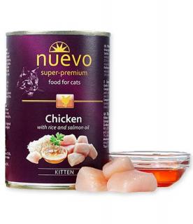 NUEVO Kitten Chicken 400g karma w puszce dla kociąt kurczak
