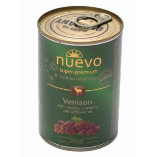 NUEVO VENISON 400g Adult Dog karma w puszce dla psa dziczyzna Super-Premium