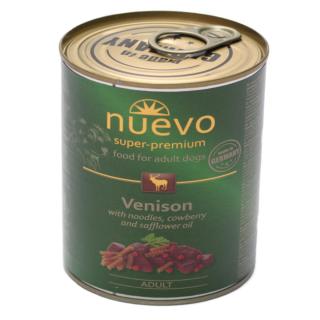 NUEVO VENISON 800g Adult Dog karma w puszce dla psa dziczyzna Super-Premium