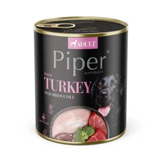 Piper Animals Indyk i Brokuł 800g with Turkey Mokra Karma dla psa