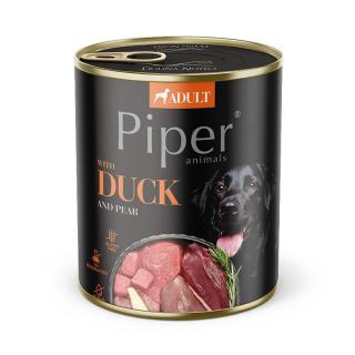 Piper Animals Kaczka i Gruszka 800g with Duck Mokra Karma dla psa