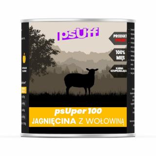 psUff pSUper 100 Jagnięcina z Wołowiną 850g