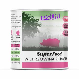 psUff Super Food Wieprzowina z prosem 850g