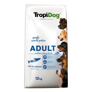 Tropidog SALMON ŁOSOŚ 12kg Adult Medium Large Breeds łosoś z ryżem rice