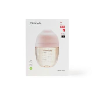 Mombella Butelka Antykolkowa dla Niemowlaka 9M Roze PPSU 300ml