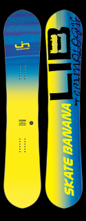 Snowboard LIB TECH Skate Banana Yellow