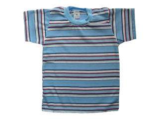 Bluzeczka w paseczki - niebieskie, czerwone, białe