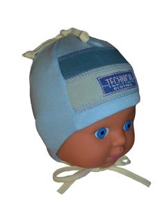 Czapeczka niemowlęca Sznureczek niebieska Technical Clothes