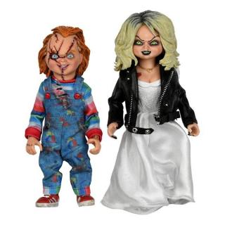 Figurki Bride of Chucky Clothed 2-Pak Chucky  Tiffany 14 cm