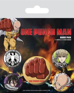 Przypinki One Punch Man 5-Pak