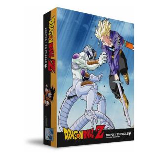 Puzzle Dragon Ball Z z efektem 3D Trunks vs Frieza (100)