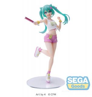 Statuetka Hatsune Miku Live Cheering - Hatsune Miku Luminasta PVC 20 cm