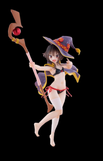 Statuetka Megumin Swimwear Ver. - KonoSuba: God's Blessing on This Wonderful World! 18 cm