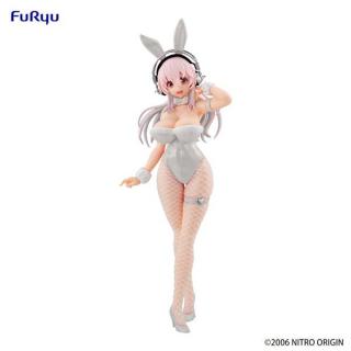 Statuetka Super Sonico BiCute Bunnies - Pearl White Ver. 30 cm