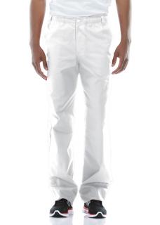 81006/WHWZ Spodnie medyczne męskie EDS białe