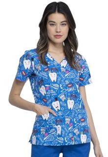Bluza medyczna damska CK614/BITH dla dentystów